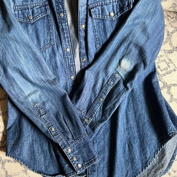 Club Monaco Denim Shirt - Picture 5 of 5